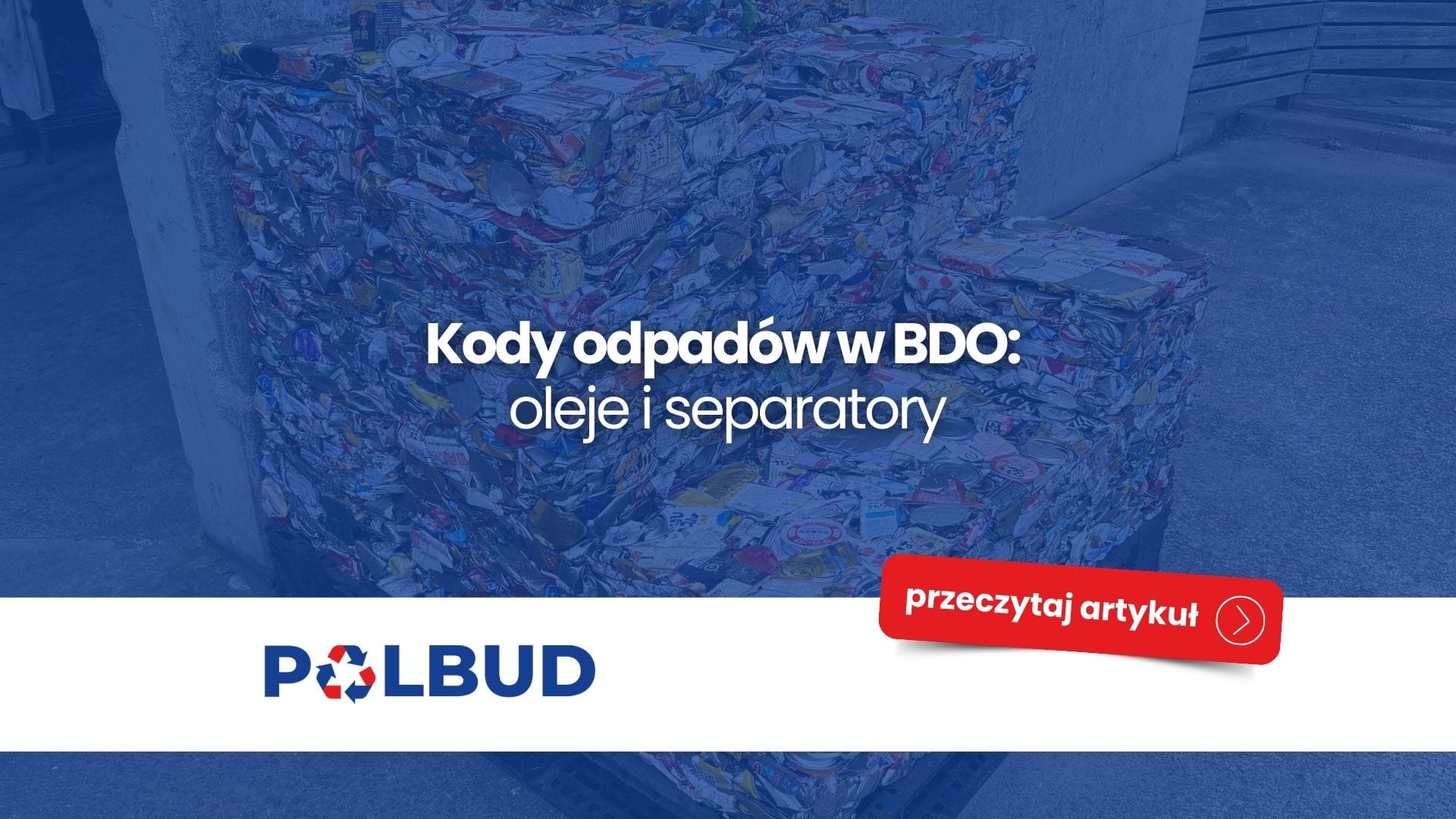 Kody odpadów w BDO dla olejów i separatorów
