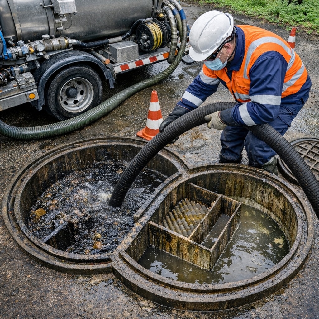 czyszczenie separatorów substancji ropopochodnych