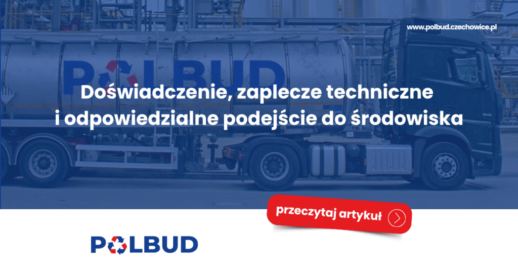 Zaplecze techniczne odpowiedzialność za środowisko - doświadczenie.